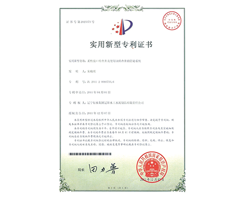 沈阳2011-柔性接口检查井及管道系统zhuanli